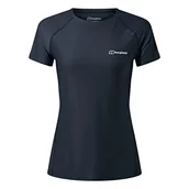 Koszulki i topy damskie - Berghaus Damska koszulka z krótkim rękawem 24/7 Crew Tech Baselayer Czarny Jet Black 12 bh-4A000884-BP6-12 - miniaturka - grafika 1