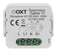 Systemy inteligentnych domów - Moduł OXT mini ściemniacz 1 obwód ZigBee - miniaturka - grafika 1