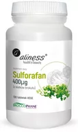 Suplementy naturalne - Sulforafan z kiełków brokułu 400 µg x 100 Vege tabs (Aliness) - miniaturka - grafika 1