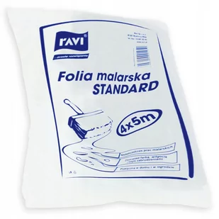 Folia malarska Standard Ravi 4 x 5 m - Folie i taśmy malarskie - miniaturka - grafika 1