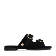 Klapki i japonki damskie - Klapki U.S. Polo Assn. EO-KATYA001W/6S1 Czarny - miniaturka - grafika 1