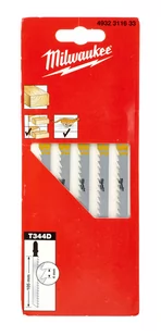 Milwaukee 5 SZTUK brzeszczot SZYBKOTNĄCYCH 105 MM 4932 3116 33 - Brzeszczoty - miniaturka - grafika 1