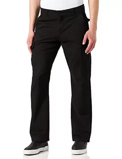 Spodnie męskie - Urban Classics Straight Leg Cargo Pants Spodnie męskie, Czarny 28, 36 - grafika 1