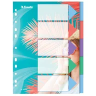Przekładki do segregatorów - Przekładki Colour"Breeze PP A4, 5 przekładek - miniaturka - grafika 1