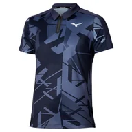 Koszulki męskie - Koszulka męska Mizuno Daybreakers Shadow SS Polo M Odyssey Gray L - miniaturka - grafika 1
