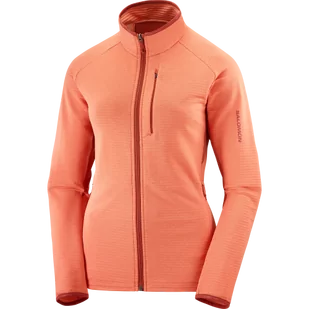 BLUZA SALOMON ESSENTIAL LTWARM W C21562 - Bluzy sportowe damskie - miniaturka - grafika 1