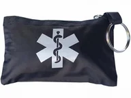 Breloki - Apteczka / Brelok Cpr Ratownictwo Medyczne - Czarny Odblask - miniaturka - grafika 1