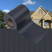 Ogrodzenia - Ekrany prywatności do ogrodu 2 szt. PVC 35x0,19 m matowy ciemnoszary - miniaturka - grafika 1