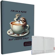 Kalendarze - Kalendarz 2026 A5 dzienny sb/nd osobno Leniwiec - kalendarz - miniaturka - grafika 1