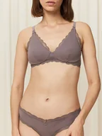 Biustonosze ciążowe - Triumph Biustonosz w kolorze brązowym do karmienia - miniaturka - grafika 1