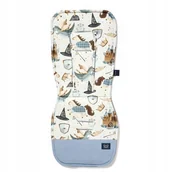 Akcesoria do wózków - La Millou Wkładka do wózka Multi, Prince, Organic Stroller Pad - miniaturka - grafika 1