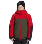 Kurtki i płaszcze dla chłopców - Dcshoes Kurtka śnieżna DEFIANT Youth Red 8/XS - miniaturka - grafika 1