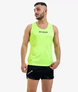 Givova, kit new york, żółty fluo/czarny, XS - Zestawy męskiej odzieży sportowej - miniaturka - grafika 1