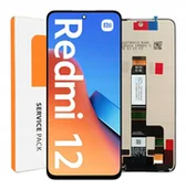 Części serwisowe do telefonów - ORYGINAŁ WYŚWIETLACZ EKRAN LCD DO XIAOMI REDMI 12 - miniaturka - grafika 1