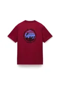 Koszulki i topy damskie - t-shirt donna napapijri s-vignoni back - np0a4ilx r1e1 tibetan red - Napapijri - miniaturka - grafika 1
