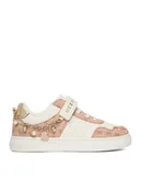 Buty dla dziewczynek - Guess Sneakersy CEO-25KC1001 Biały - miniaturka - grafika 1
