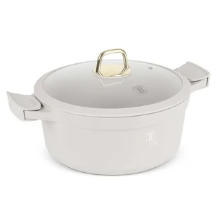 GARNEK TYTANOWY Z POKRYWĄ 28cm BERLINGER HAUS BH-7788 SAHARA - Garnki - miniaturka - grafika 1