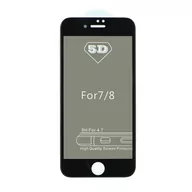 Szkła hartowane na telefon - Tempered 5d Full Glue Glass do iPhone 7 / 8 / SE 2020 / SE 2022 (Privacy) czarny - miniaturka - grafika 1