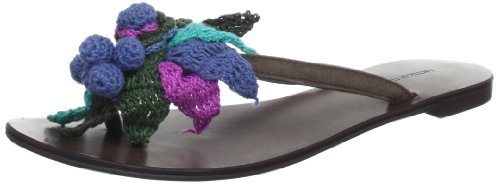 Antik Batik Damskie japonki Bali, brązowy - Br?zowy Br?zowy - 41 EU