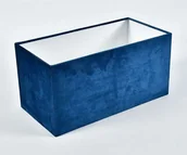 Oprawy, klosze i abażury - Abażur A60/25H25 Prostokąt Plusz - miniaturka - grafika 1