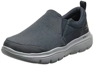 Trampki męskie - Skechers Go Walk Evolution Ultra – idealne męskie trampki, węgiel drzewny, 50.5 EU X-Bred - miniaturka - grafika 1