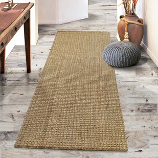 Dywan jutowy Urbano Przędza Bouclé Dywan naturalny Włókno naturalne Tkany ręcznie 120 x 180 cm - Dywany - miniaturka - grafika 1