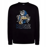 Bluzy męskie - BLUZA DRESOWA MĘSKA SZYJA POPEYE ŁAŃCUCH L - miniaturka - grafika 1
