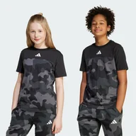 Odzież sportowa dziecięca - Koszulka Seasonal Essentials Camo Cotton Kids - miniaturka - grafika 1
