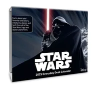 Kalendarze - Kalendarz zdzierak 2025 Star Wars Gwiezdne Wojny biurkowy - miniaturka - grafika 1