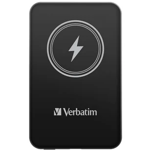Verbatim Charge 'n' Go Magnetic Wireless 5000mAh czarny - Powerbanki - miniaturka - grafika 1