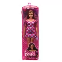 Mattel Barbie Modelka 171 Różowa sukienka z dużymi kropkami # z wartością produktów powyżej 89zł! - Lalki dla dziewczynek - miniaturka - grafika 2