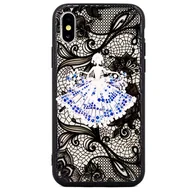 Etui i futerały do telefonów - Beline Etui Lace 3D iPhone X/Xs wzór 3 (lady) - miniaturka - grafika 1
