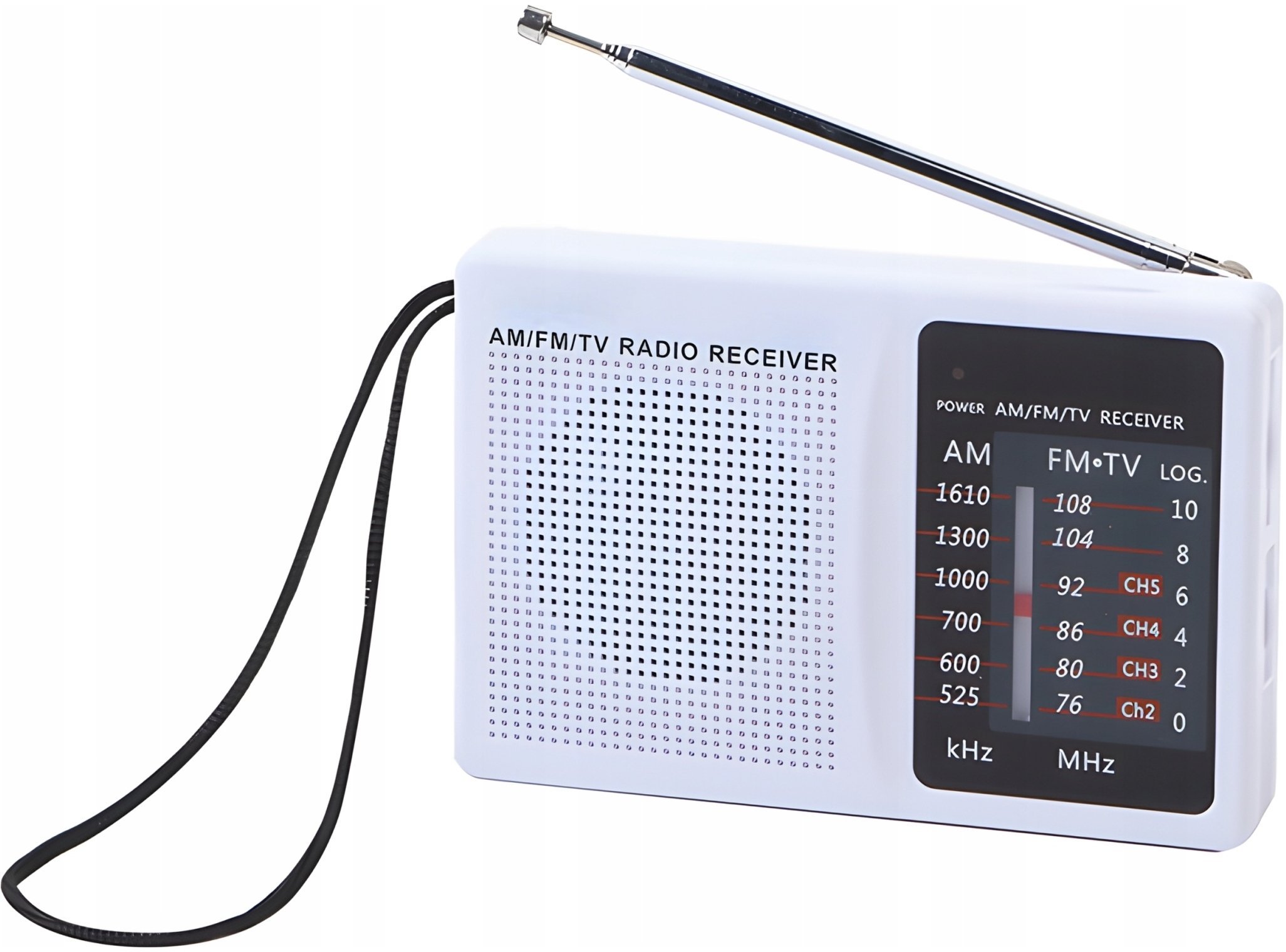 Retoo Radio FM białe