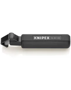 Knipex 1630135SB Black cable stripper Stripping dismantling tool 1265180 - Akcesoria do elektronarzędzi - miniaturka - grafika 1
