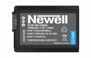 Akumulator Bateria Newell Np-Fw50 Do Sony Slt-A37 A7R Ii A6000 A6300 A7 - Baterie i akcesoria - miniaturka - grafika 1