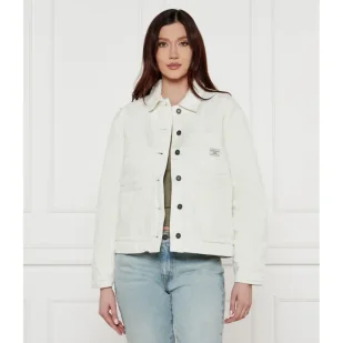 Guess Jeans Kurtka jeansowa CHORE Regular Fit - Kurtki damskie - miniaturka - grafika 1