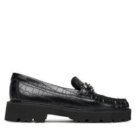 Półbuty damskie - Loafersy Aldo Danrose 14058759 Czarny - miniaturka - grafika 1