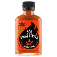 Majonezy i dressingi - Sos Bardzo Ostry Ghost Pepper 115g - miniaturka - grafika 1