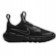 Buty dla dziewczynek - BUTY DZIECIĘCE NIKE FLEX RUNNER 2 ROZMIAR 35 CZARNE LEKKIE WYGODNE - miniaturka - grafika 1