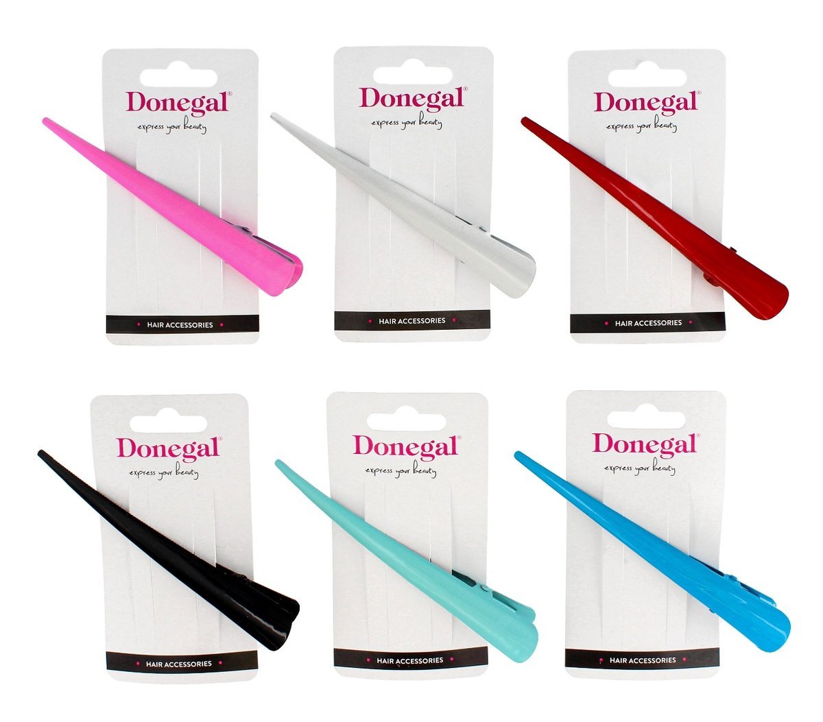 DONEGAL Ozdoby do włosów - klips (FA-5750) - mix kolorów