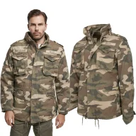 Odzież taktyczna i umundurowanie - Kurtka Brandit M65 Giant - Light Camo 4XL - miniaturka - grafika 1