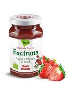 Dżem - Rigoni di Asiago Konfitura z Poziomki i Truskawki Fiordifrutta Fragole Fragoline bez dodatku cukru BIO 250g - Rigoni di Asiago - miniaturka - grafika 1