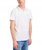 Koszulki męskie - Koszulka Lee PIQUE POLO 112349973 Bright White XXL - miniaturka - grafika 1