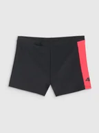 Kąpielówki męskie - 4F Kąpielówki męskie - czarne XXL - miniaturka - grafika 1