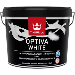 Tikkurila Farba Optiva White 2,7l 19 odcieni bieli - Farby zewnętrzne Tikkurila Farba Optiva White 2,7l 19 odcieni bieli - Farby zewnętrzne - miniaturka - grafika 1
