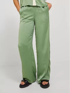 Spodnie damskie - JJXX Spodnie materiałowe 12200161 Zielony Loose Fit - grafika 1