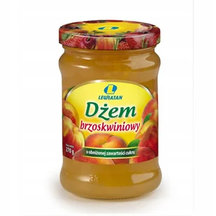 Dżem brzoskwiniowy Lewiatan bez cukru 270g - Dżem - miniaturka - grafika 1