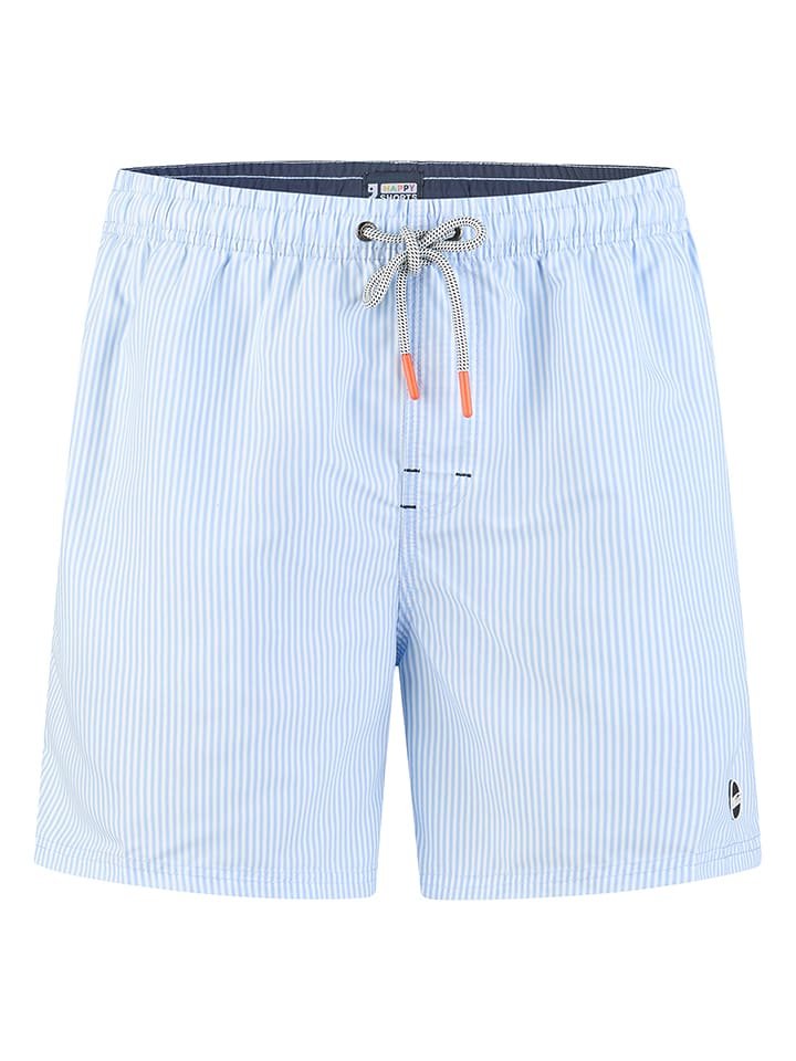 Happy Shorts Szorty kąpielowe w kolorze błękitnym