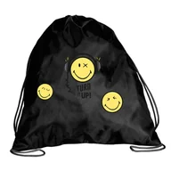 Worki na buty - PASO Be Uniq Worek Na Buty Sportowy Gimnastyczny Smiley World - miniaturka - grafika 1