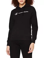 Bluzy damskie - Champion Damska bluza z kapturem z logo Classic C - miniaturka - grafika 1